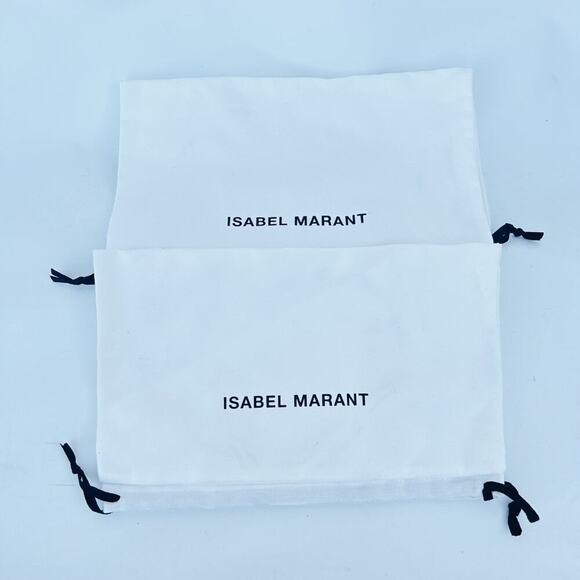 New Isabel Marant Akynn Suede Black Velvet Bow Heels Pumps 41 Leather Box 11 - Picture 16 of 16